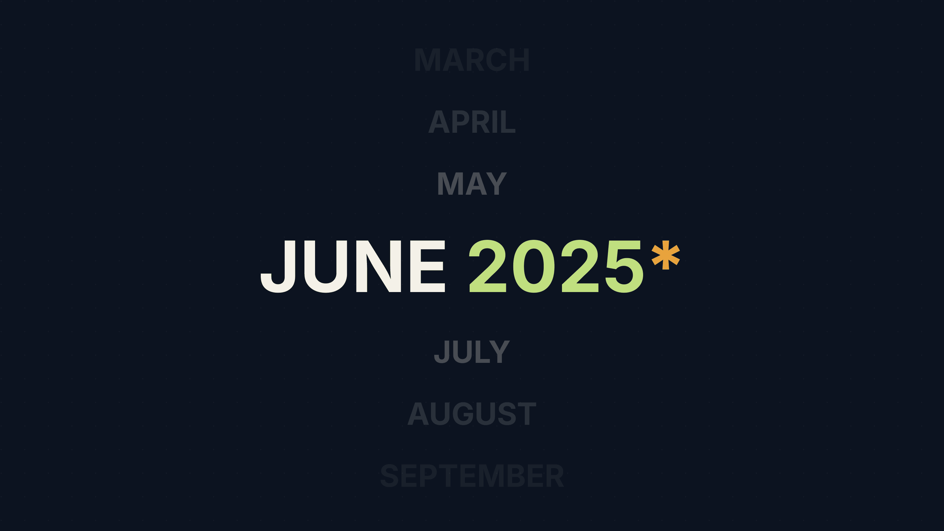 Changelog: June 2025