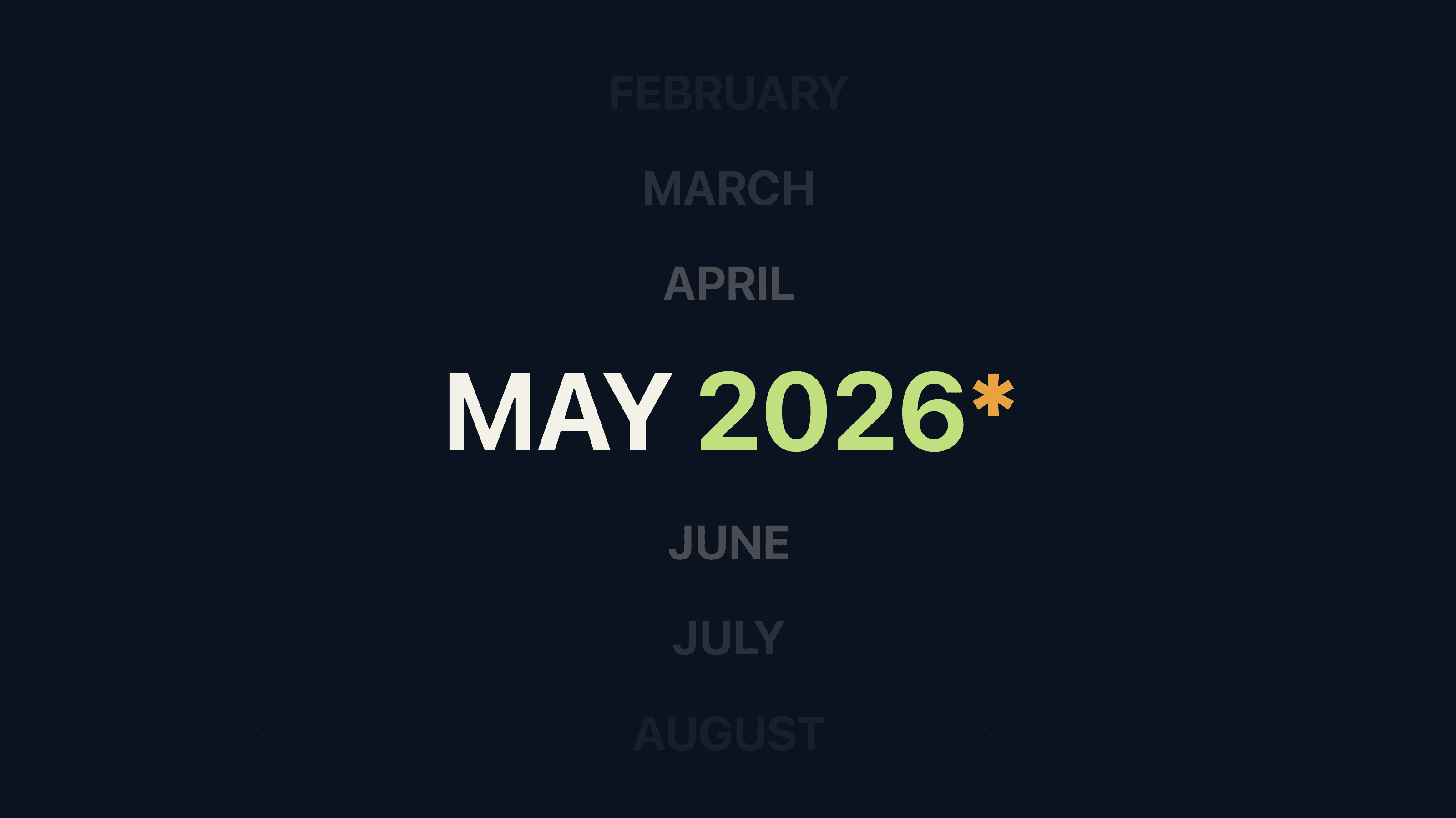Changelog: May 2026
