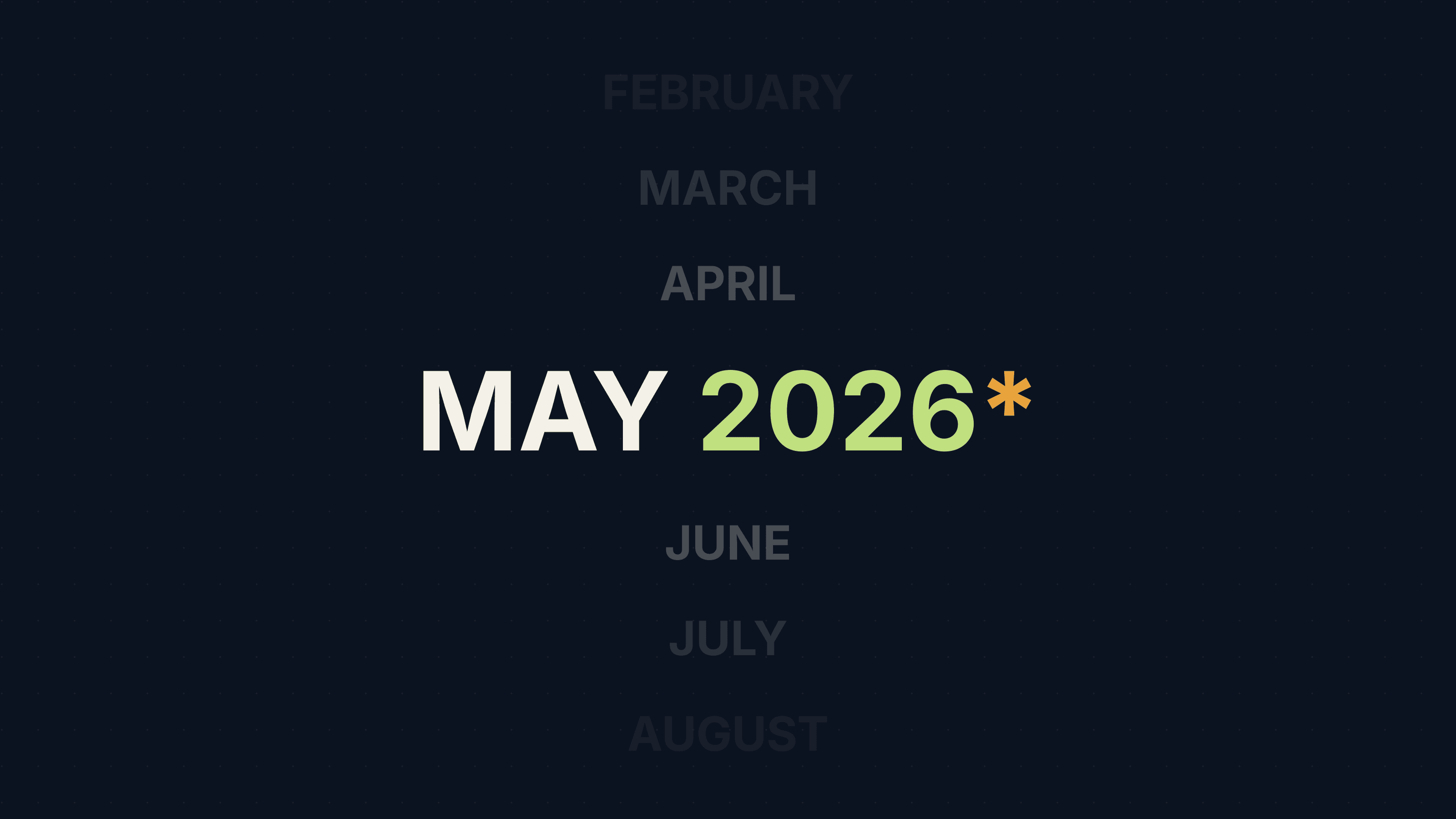Changelog: May 2026